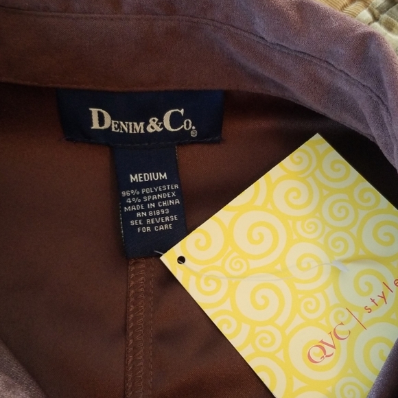 A27 - Denim & Co button up shirt - Picture 6 of 6